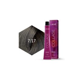 Lakme Collage Permanent Hair Dye 7/17 Medium Ash Blonde