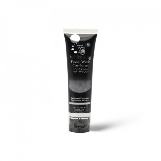 غسول طين البحر الميت لتبيض وتنظيف الوجه 100مل