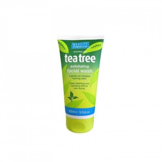 بيوتي فورميولا غسول مقشر للوجه لتنظيف الرؤوس السوداء من شجرة الشاي 150 مل بيوتي فورميولا غسول مقشر للوجه لتنظيف الرؤوس السوداء من شجرة الشاي 150 مل