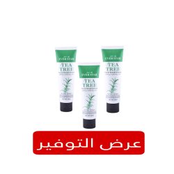 غسول وجه بخلاصة ورق الشاي  من ايفر ستار (3 حبات) 100 مل