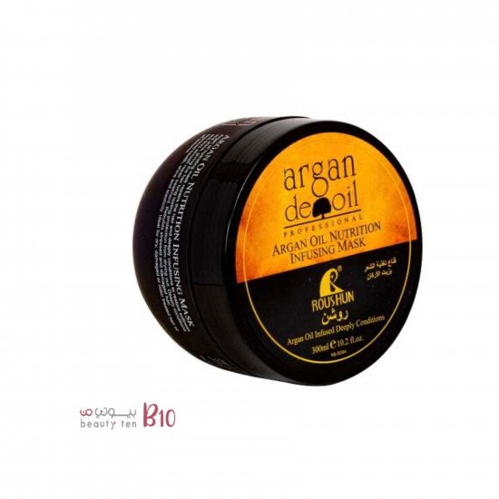روشن قناع للشعر بزيت الارغان المغذي 300 مل روشن قناع للشعر بزيت الارغان المغذي 300 مل
