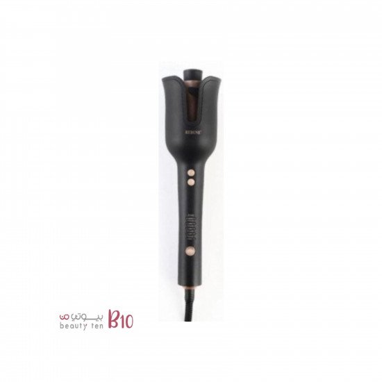 جهاز تمويج الشعر الذاتي - لون اسود من ريبون