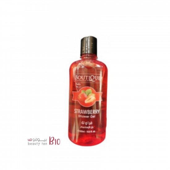 جل استحمام بالفراولة من بوتيك - 500 مل جل استحمام بالفراولة من بوتيك - 500 مل