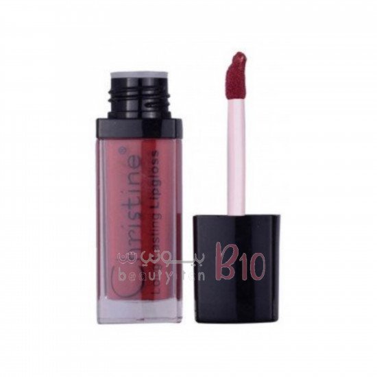 كرستين احمر شفاه سائلة ثابتة مطفية-19