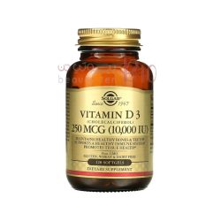 Vitamin D3 (Cholecalciferol), 250 mcg, (10,000 IU), 120 Softgels