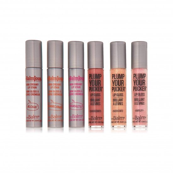 طقم أرواج ميني ليب غلوس فول 2 من ذا بالم طقم أرواج ميني ليب غلوس فول 2 من ذا بالم