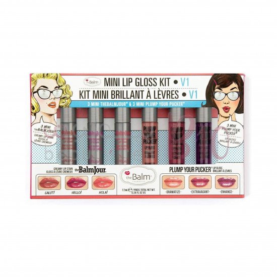 طقم أرواج ميني ليب غلوس فول 1 من ذا بالم