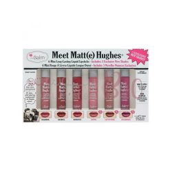 theBalm Meet Matte Hughes Set of 6 Mini Lipsticks Limited Edition - Vol3