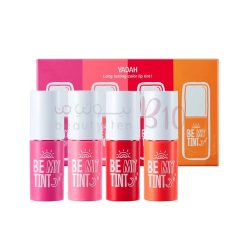 YADAH Be My Tint Mini 4-in-1 Lip Tint Set – Natural Long-Lasting Colors