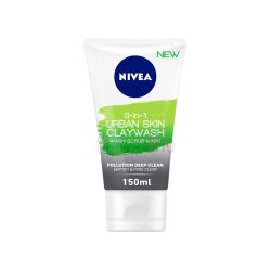 NIVEA Airpine Mud Skin 3 in 1 Lotion, Scrub &amp; Mask 150ml