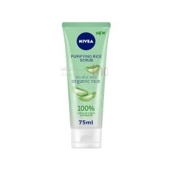 NIVEA Organic Aloe Vera &amp; Organic Rice Purification Rice Scrub 75ml
