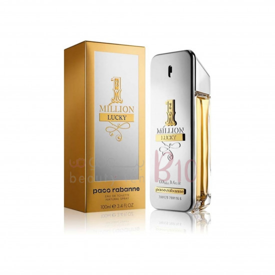 عطر ون مليون لاكي من باكو رابان للرجال - 100مل - أو دو تواليت