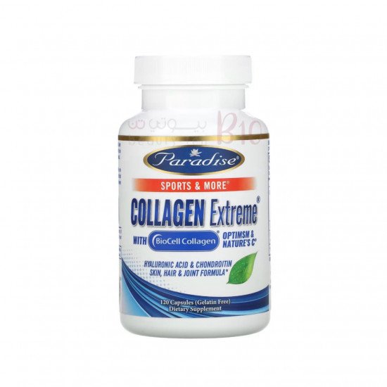 بارادايس هربس كبسولات الكولاجين الفائق مع بايو كولاجين 120 كبسولة