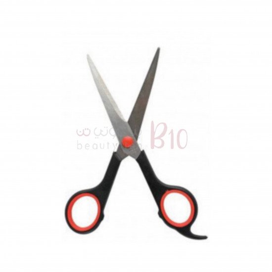 مقص شعر أسود/ فضي من ماكس إليجانس