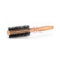 Max Elegants 14 Line Round Wooden Hair Brush