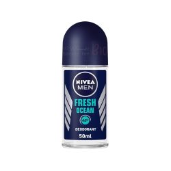 Men's Deodorant, NIVEA Fresh Ocean, Sea Fragrance, Roll On 50ml