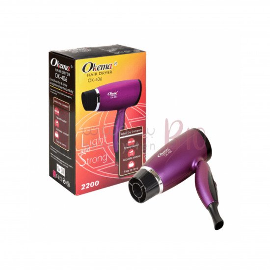 مجفف شعر من اوكيما OK-406 مجفف شعر من اوكيما OK-406