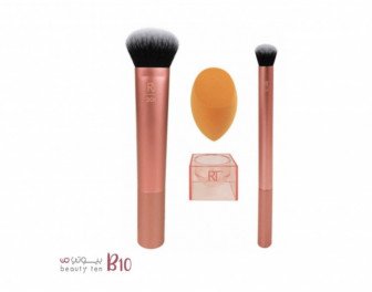 مجموعة فرش الوجه الأساسية التميت من ريل تكنيك - 3 قطع مجموعة فرش الوجه الأساسية التميت من ريل تكنيك - 3 قطع