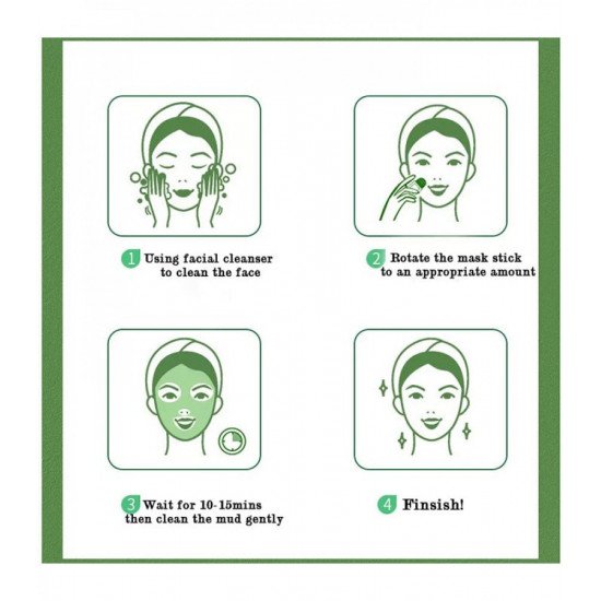 قناع الطين للتحكم في لمعان البشرة بخلاصة الشاي الاخضر من د. راشيل 42ج قناع الطين للتحكم في لمعان البشرة بخلاصة الشاي الاخضر من د. راشيل 42ج