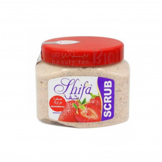 صنفرة للوجه بخلاصة الفراولة من شفا 500مل