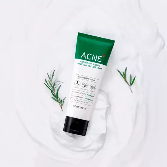 منظف الوجه الرغوي لحب الشباب المعجزة 30 يوما من سوم باي مي - 100مل