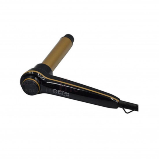 جهاز تجعيد الشعر أسود/ذهبي من بينك ميلك