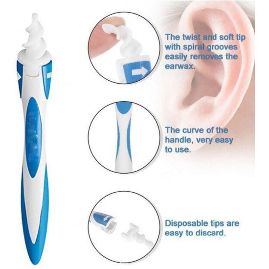 أداة إزالة شمع الأذن بسهولة