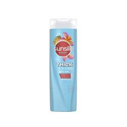 Sunsilk shampoo for thick and long hair with biotin and castor oil 400ml