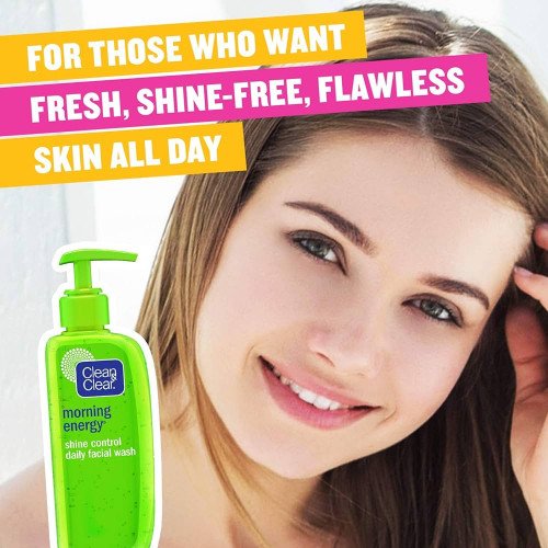 كلين أند كلير غسول للوجه يتحكم بلمعان البشرة 150 مل