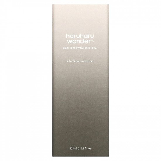 تونر الأرز الأسود وحمض الهيالورونيك هاروهارو 150مل