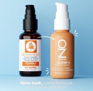 سيروم فيتامين سي للوجه من اوز ناتشورال _ 30مل