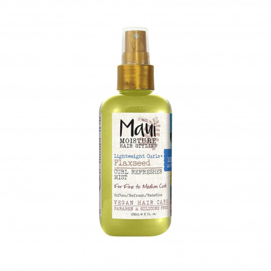 بخاخ منعش ومرطب لتجعيد الشعر ببذور الكتان وماء جوز الهند من ماوي مويستشر 236مل