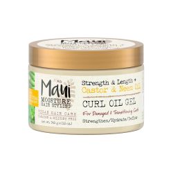 Curls with castor oil and neem herb from Maui Muisture 340 EGP