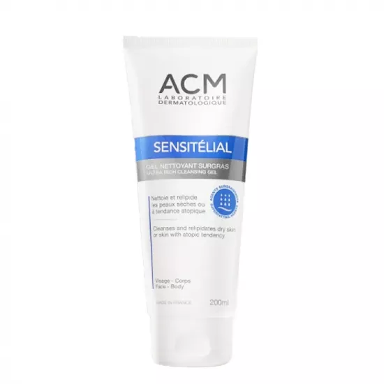 جل منظف للبشرة الحساسة من ايه سي ام - 200 مل جل منظف للبشرة الحساسة من ايه سي ام - 200 مل
