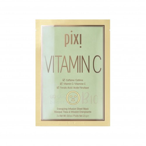 قناع ورقي بفيتامين سي من بيكسي 3 أقنعة 