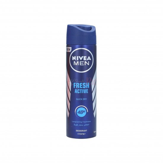 نيفيا مزيل عرق فريش اكتف بخلاصات بحرية 150مل