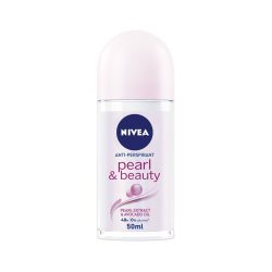 NIVEA Antiperspirant Roll-on for Women, Pearl &amp; Beauty Pearl Extracts, 50ml