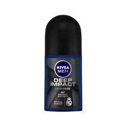 Nivea Deep Impact Freshess, Deodorant Roll On For Men, 50ml