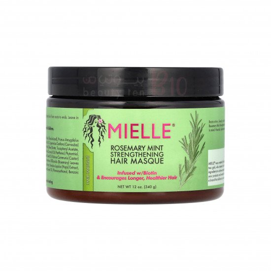 قناع تقوية الشعر من ميلي بإكليل الجبل والنعناع 340 جم قناع تقوية الشعر من ميلي بإكليل الجبل والنعناع 340 جم