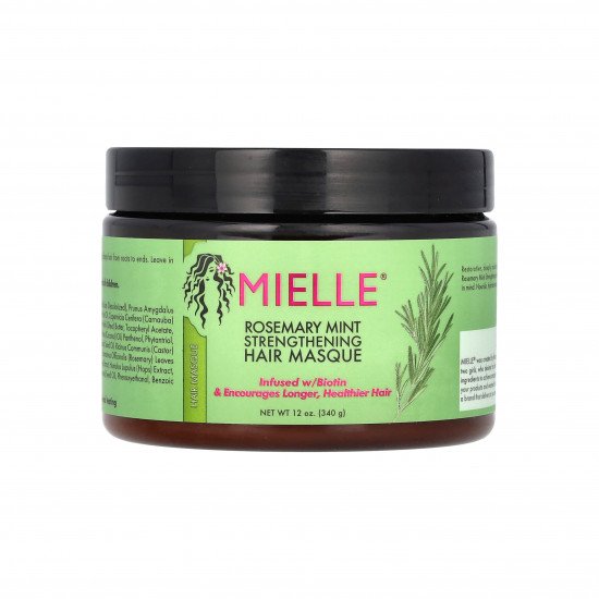 قناع تقوية الشعر من ميلي بإكليل الجبل والنعناع 340 جم قناع تقوية الشعر من ميلي بإكليل الجبل والنعناع 340 جم