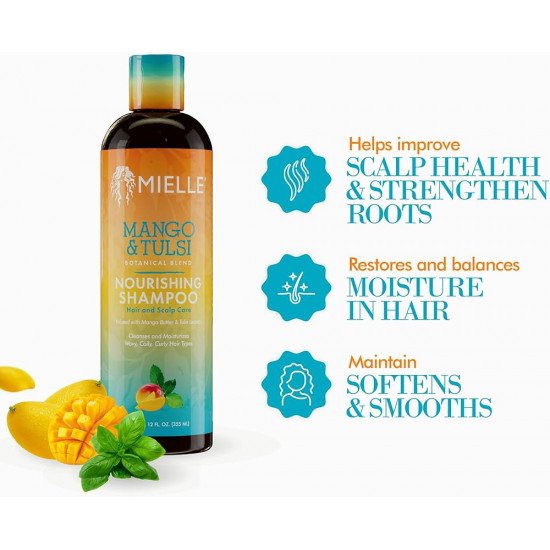 شامبو مغذي بالمانجو والتولسي من ميلي 355مل