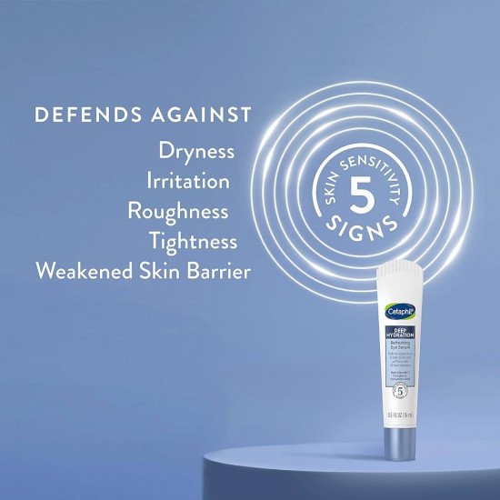 كريم ترطيب تحت العين غني بحمض الهيالورونيك وفيتامين اي وبي 5 من سيتافيل 15مل