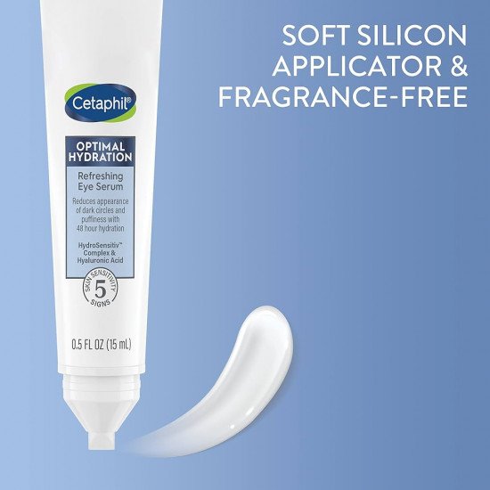 كريم ترطيب تحت العين غني بحمض الهيالورونيك وفيتامين اي وبي 5 من سيتافيل 15مل