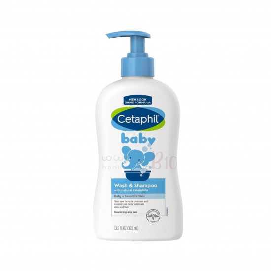 شامبو وغسول الجسم للشعر والجسم 2 في 1 من سيتافيل بيبي 399مل
