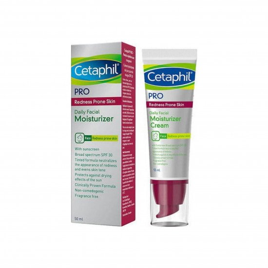 كريم مرطب للتحكم في احمرار البشرة بعامل حماية 30 من سيتافيل - 50 مل 