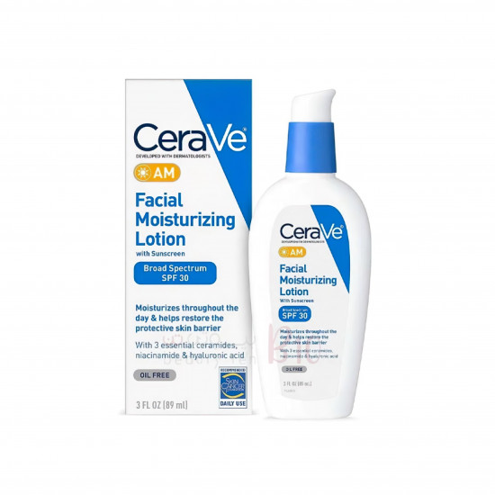 سيرافي لوشن مرطب بعامل حماية من الشمس  30-89مل