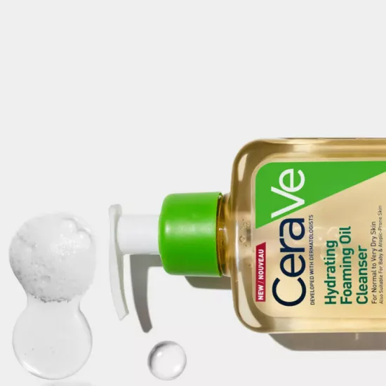 غسول زيتي رغوي مرطب للبشرة العادية الى الجافة من سيرافي - 473 مل غسول زيتي رغوي مرطب للبشرة العادية الى الجافة من سيرافي - 473 مل