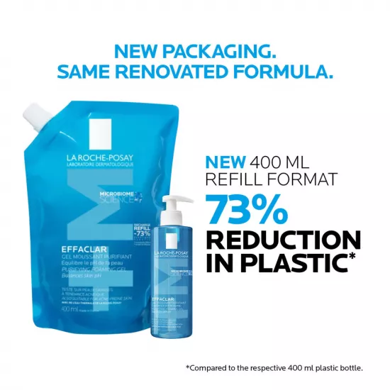 تعبة جل التنظيف ايفاكلار من لاروش بوزيه 400مل