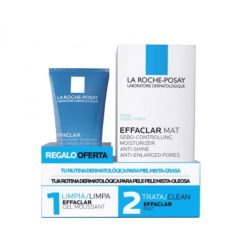 LA ROCHE POSAY EFFACLAR MAT MOISTURIZER + PURIFYING FOAMING GEL PACK