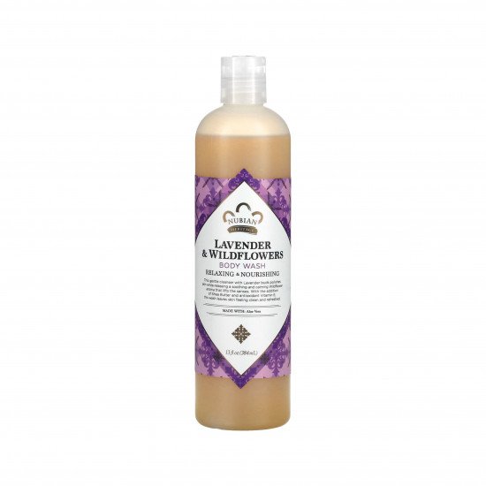 غسول جسم باللافندر والزهور البرية من نوبيان هيرتج 384مل